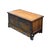 Asian Vintage Asian Brown Kirin Motif Low Tv Console Cabinet For Sale - Image 3 of 15