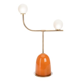 Pins Arched Table Lamp by Marioni For Sale