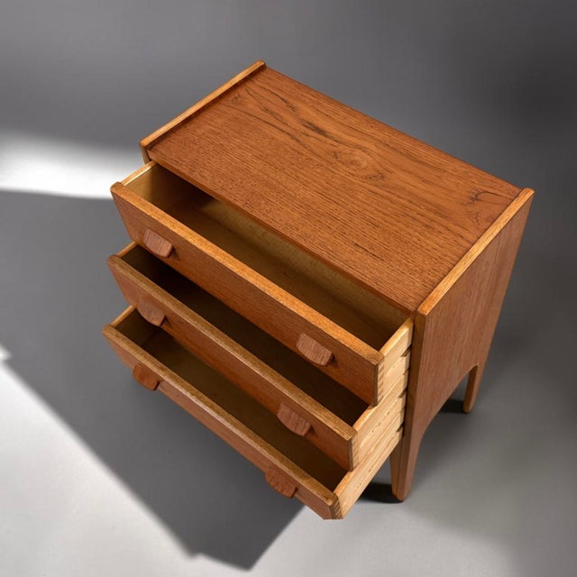Danish Teak Chest of Drawers by Poul M. Volther For Sale - Image 10 of 14