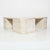 Triangular Travertine Table, 1970s For Sale - Image 6 of 18