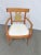 Biedermeier Early 20th Century Biedermeier Style Gilt Swan Arm Chair For Sale - Image 3 of 7