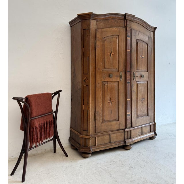 Lake Constance Wardrobe in Oak, 1832 For Sale - Image 4 of 18