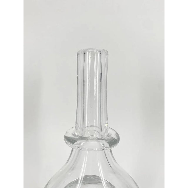 Glass Unica Series MO 200 LL Vase in Art Glass by Floris Meydam for the Dutch Royal Glass Factory Leerdam, Netherlands, 1966 For Sale - Image 7 of 15