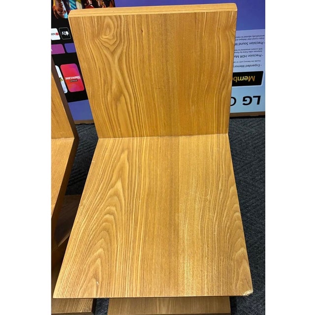 Vintage Zig Zag Chair Set For Sale - Image 4 of 15