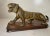 Large 1800's Antique Hand Carved Wood Japanese Tiger Meiji Sculpture Statue Art For Sale - Image 4 of 16