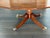 Oval mahogany coffee table features beautiful banding around a center of polished mahogany. The oval shaped top allows for...