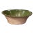 18th Century French Green Glazed Terracotta "Tian" Bowl From Provence For Sale