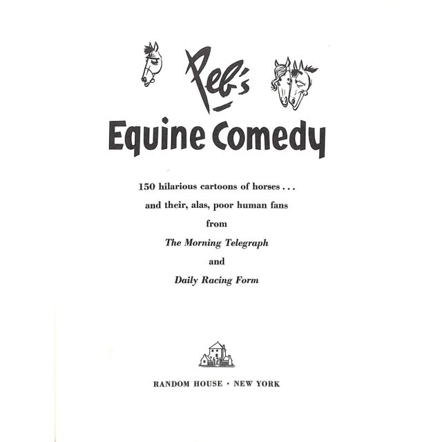 "Peb's Equine Comedy" 1957 Peb (Inscribed) For Sale - Image 4 of 13