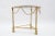 1960s Italian Gold Plated Side Table, 1960s For Sale - Image 5 of 10