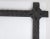 Late 19th Century Antique Hand Carved Folk Tramp Art Wood Picture Frame For Sale - Image 5 of 6