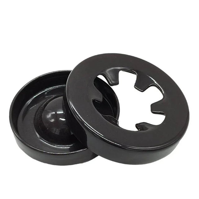 Italian Brown Ceramic Ashtray by Angelo Mangiarotti for Fratelli Brambilla, 1970s For Sale - Image 3 of 7