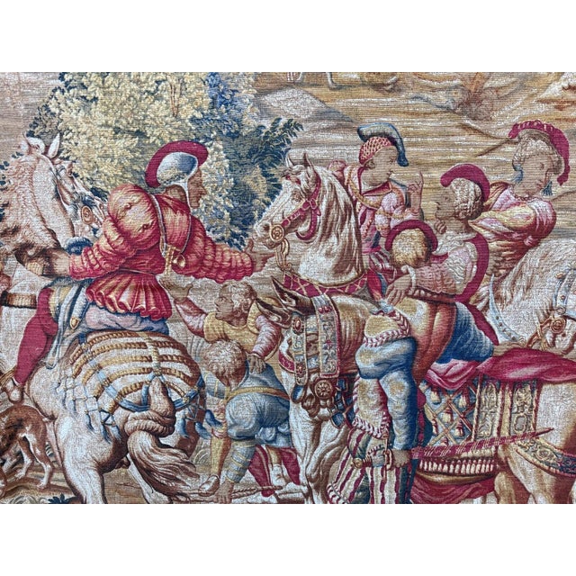 1940s 1940s Medieval Style Tapestry After the Louvre Les Chasses De Maximilien For Sale - Image 5 of 12
