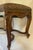 Wood French Carved Wood Upholstered Bench For Sale - Image 7 of 10