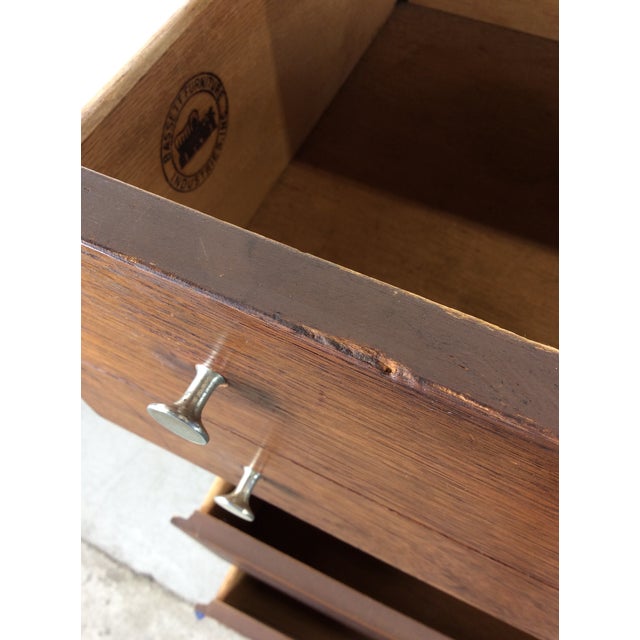 Mid Century Modern Four Drawer Highboy by Bassett Furniture For Sale - Image 11 of 17