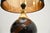 Vintage Italian Walnut and Brass Table Lamps, 1970, Set of 2 For Sale - Image 6 of 11