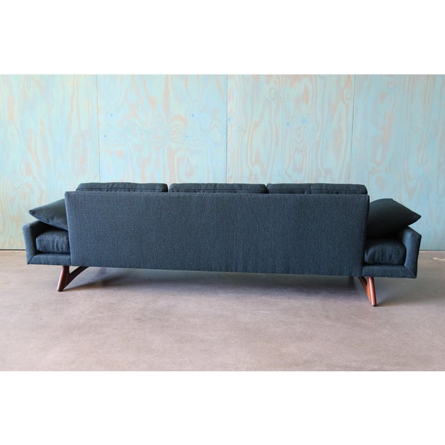 1960s Adrian Pearsall for Craft Associates Gondola Sofa Mid Century Modern For Sale - Image 13 of 18