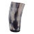 Natural Buffalo Bison Horn 6" Vase For Sale