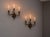 Louis XV Rococo Style, Candle Holder Sconces or Wall Lights, Bronze, Plastic, France, 20th c. An elegant pair of antique...