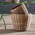 Here, s a smart idea a thick rattan planter tightly woven around grower, s pots. The plastic pot helps the weave retain...