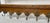 Arts & Crafts Oak Wall-Mounted Coat & Hat Rack With Lion Mask Hooks For Sale - Image 4 of 5