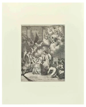 Romeyn de Hooghe, La Manière de se Bien Preparer à La Mort, Etching, 1700