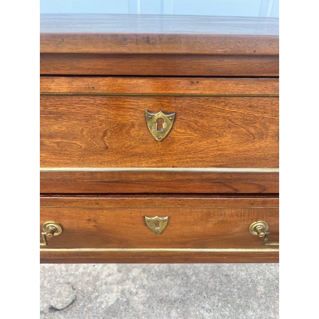 French 19th Century Louis XVI Walnut Chest of Drawers For Sale - Image 10 of 12