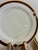 Vintage Pickard Fine China Bread Plates, Set of 8, Burgundy & Gold Fan Accent For Sale - Image 10 of 12