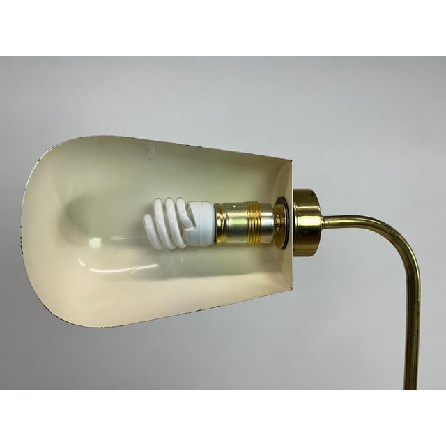 Mid-Century Modern Brass Floor Lamp, 1930s For Sale - Image 3 of 7
