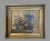 Antique Oil Painting Floral Still Life Roses Flowers Monogrammed Gilt Frame For Sale - Image 9 of 10