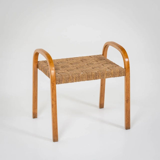 Brown Italian Seating Group with Rope Covering, 1940s, Set of 4 For Sale - Image 8 of 11