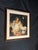 Wood 1980s Classic Portrait-Style Framed Wall Art With Cream Mat, 32” X 32” For Sale - Image 7 of 8