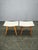 Beech Wood Stools by Závod Malacky, Czechoslovakia, 1970s, Set of 2 For Sale - Image 11 of 12