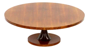 Italian Coffee Table in Rosewood and Bronze by Angelo Mangiarotti for Bernini