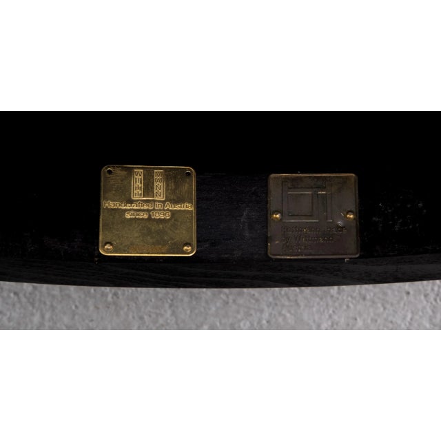 Fledermaus Table and Chairs by Josef Hoffmann for Wittmann, 1980s For Sale - Image 11 of 12