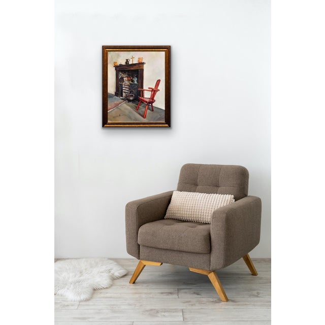 Elin Sian Blake, Ty Nain (Grandma's House), 2000s, Oil Painting For Sale - Image 17 of 18