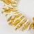 1980s Ugo Correani Gold and White Choker Necklace with Jeweled Medallion For Sale - Image 5 of 13