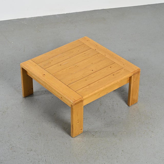 French Coffee Table from Les Arcs, 1970s For Sale - Image 10 of 11