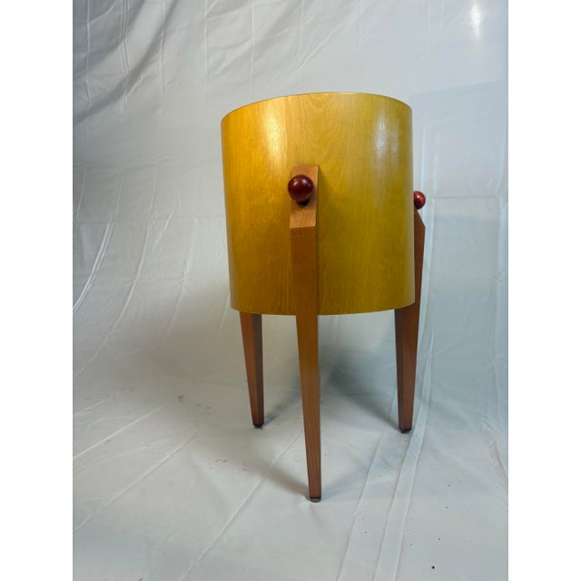 Mid 20th Century MCM Memphis Post Modern Side Table For Sale In Chicago - Image 6 of 12