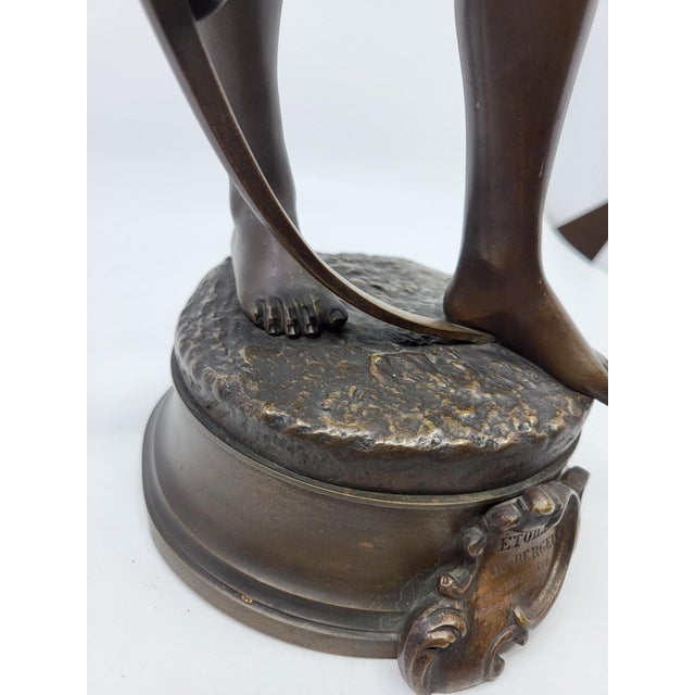 Levasseur Henri Louis, The Shepherd's Star, 1880s, Bronze For Sale - Image 11 of 18