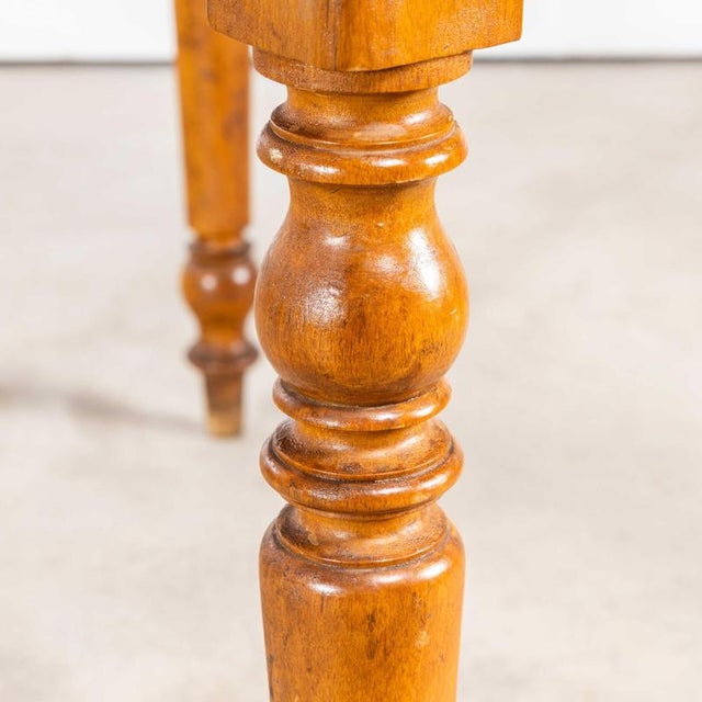 Rectangular Bobbin Leg Dining Table, 1950s For Sale - Image 3 of 9