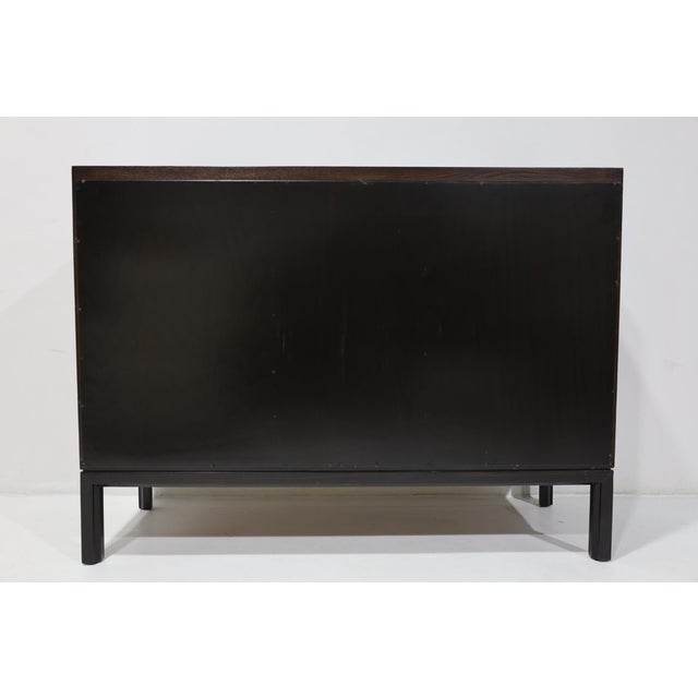 Mid-Century Modern Edward Wormley for Dunbar Rare Chest With Tambour Doors For Sale - Image 3 of 11