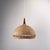 Vintage Pendant Lamp with Rattan Shade and Teak Applications, 1960s For Sale - Image 9 of 9