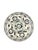 2020s Set of 5 Bat Trang Vietnamese Ceramic Dessert Plates With Hand Painted Blue Floral Motifs For Sale - Image 5 of 10