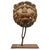Antique Lions Head in Polychrome and Cast Iron on Stand, 1890s For Sale - Image 11 of 11