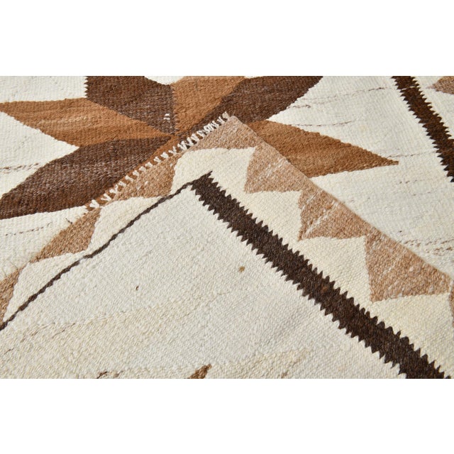 Kilim Beige Runner Rug For Sale - Image 14 of 17