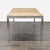 Modern Kingsley-Bate Tiburon Modern Rectangular Teak and Metal Outdoor Dining Table For Sale - Image 3 of 5