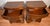 Brown 1930 Pair of English Regency Burl Walnut Nightstands / Bedside Tables / Commodes For Sale - Image 8 of 18