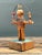 Vintage Wood and Metal Figurative Found Object Sculpture For Sale - Image 9 of 12