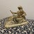 Antique 19th Century Gilt Neo-Classical Seated Woman For Sale - Image 4 of 9