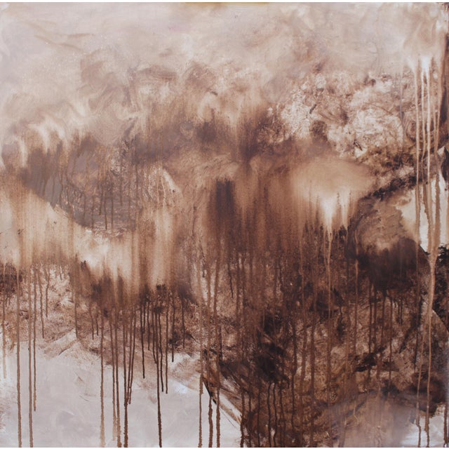 The Stranger Original Abstract Art by Lisa Finlayson For Sale
